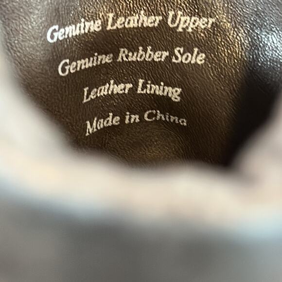 The Men's Store at Bloomingdale's Men's Plain Toe Boots Size 7.5 - Picture 9 of 9